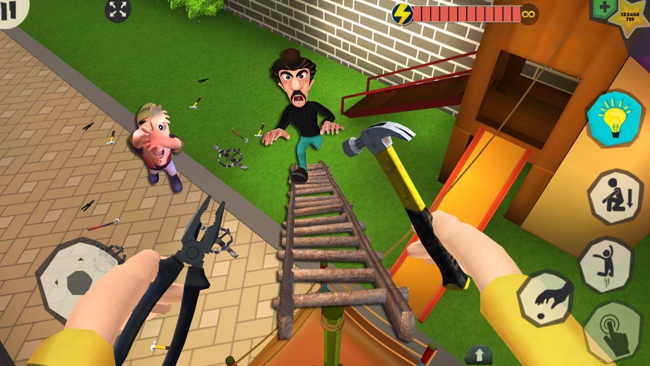 Scary Robber Home Clash - Troll Felix & Lester New Special Levels part 1458 #scaryrobber