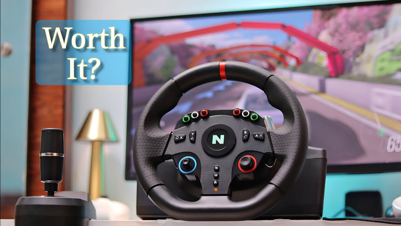 The Best Budget Steering Wheel with Shifter for PC & Consoles | Nitho Drive Pro One - Asmr