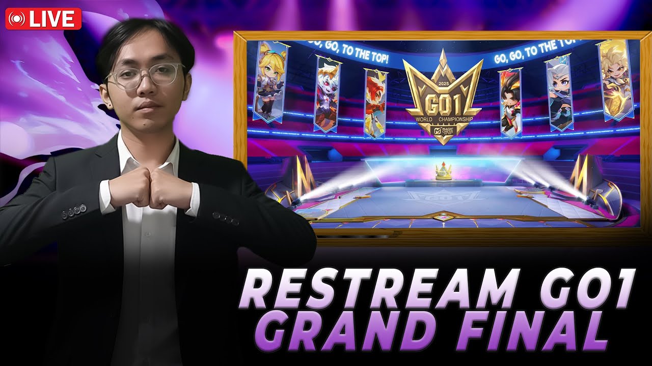 GRANDFINAL GO 1 MAGIC CHESS GO GO With @RELKT @fazagogo