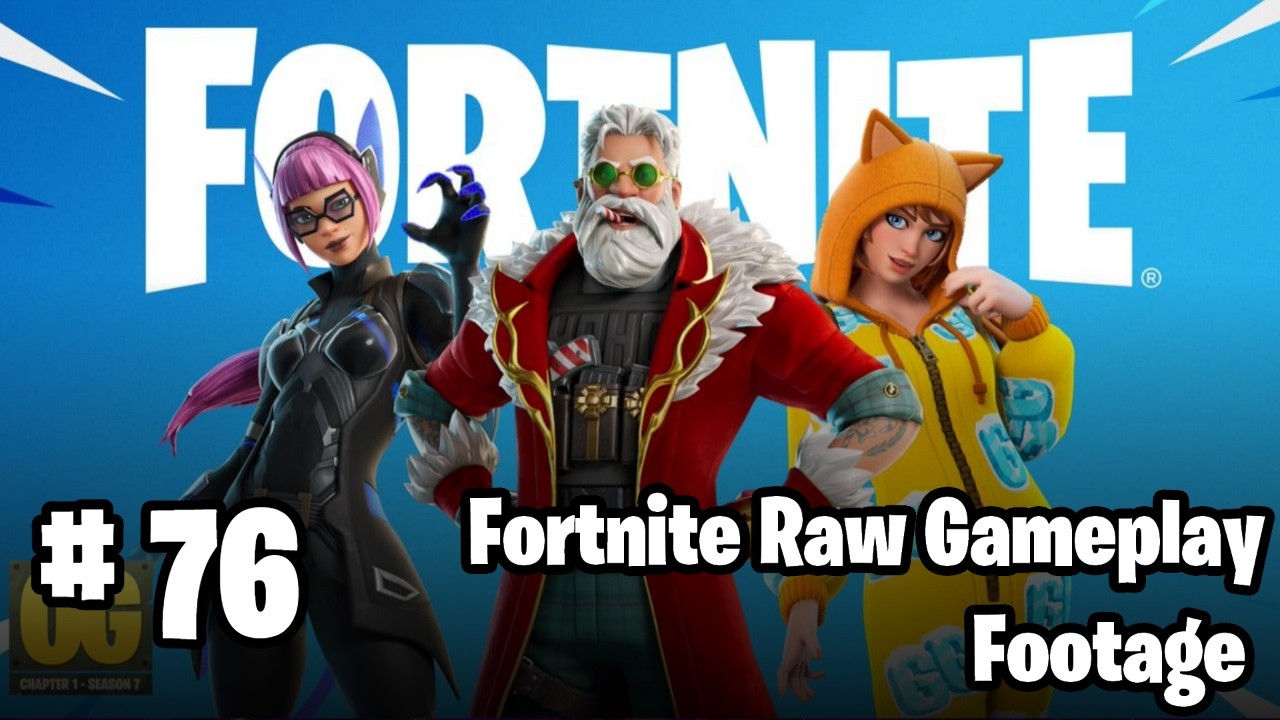 Fortnite OG: Season 7 - Random Gameplay 76  (No Commentary)
