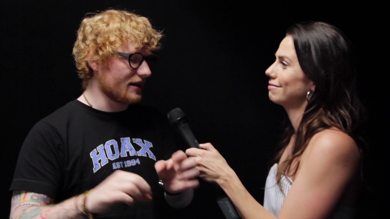Julie St-Pierre | Entrevue avec Ed Sheeran (Interview with Ed Sheeran)