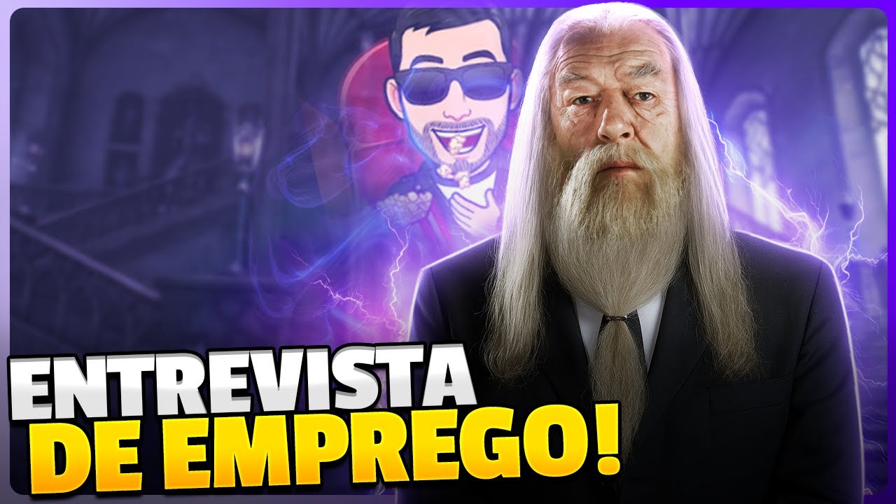 ENTREVISTA DE EMPREGO COM ALVO DUMBLEDORE!  @seriesdoprimeira ​