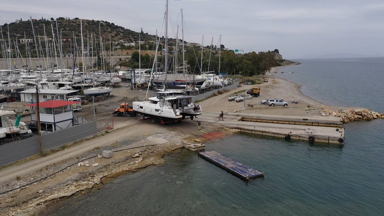 Buying and preparing our Lagoon 42 Catamaran for trip from Athens to Helsinki