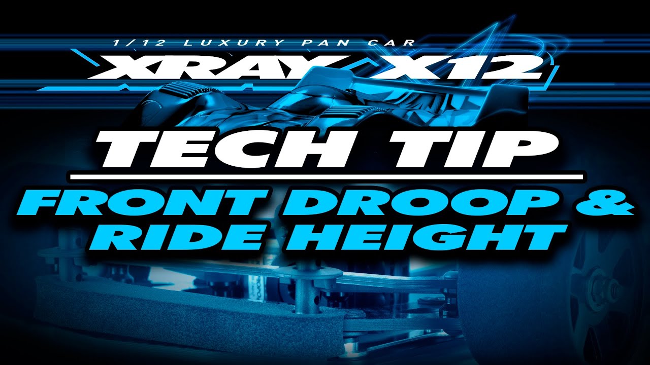 XRAY X12 - Tech tip video – Front Droop & Ride Height