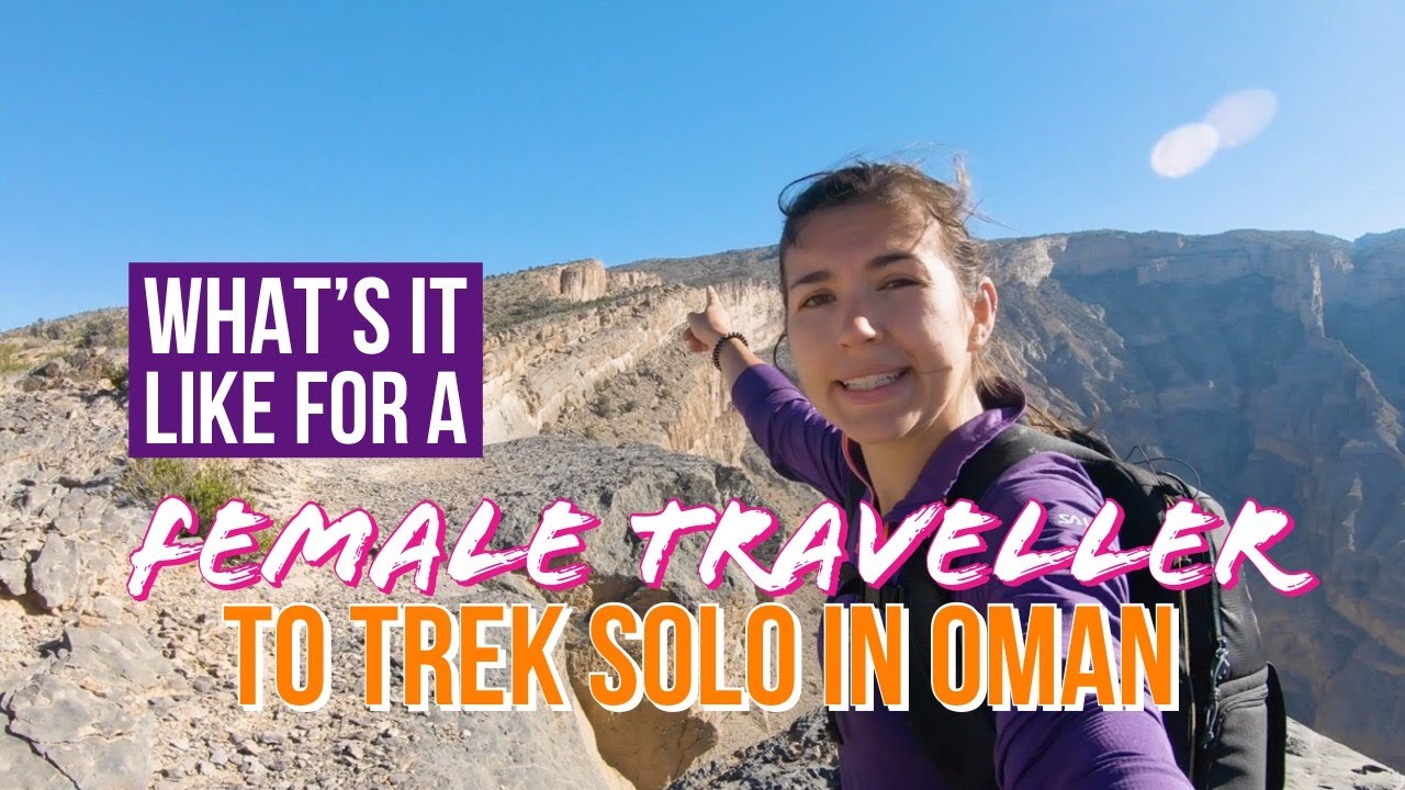 HIKING THE GULF'S TALLEST MOUNTAIN SOLO | JEBEL SHAMS IN OMAN