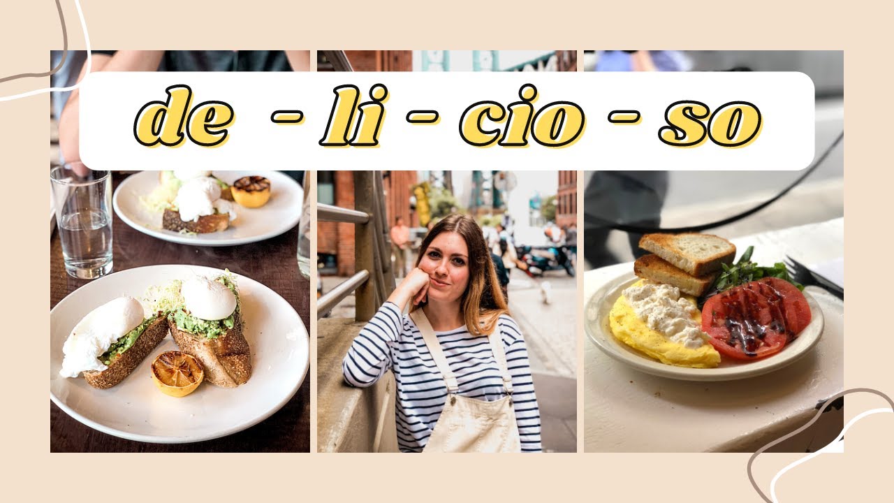 Comida VEGETARIANA en NUEVA YORK 🇺🇸  | VLOG EN NUEVA YORK