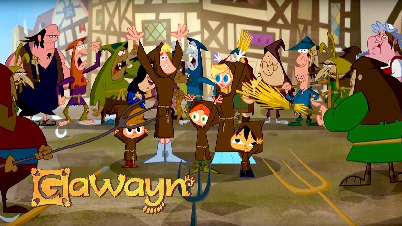 Gawayn - The copycat monk and Slipped my mind | Season 2 | Cartoons for Children