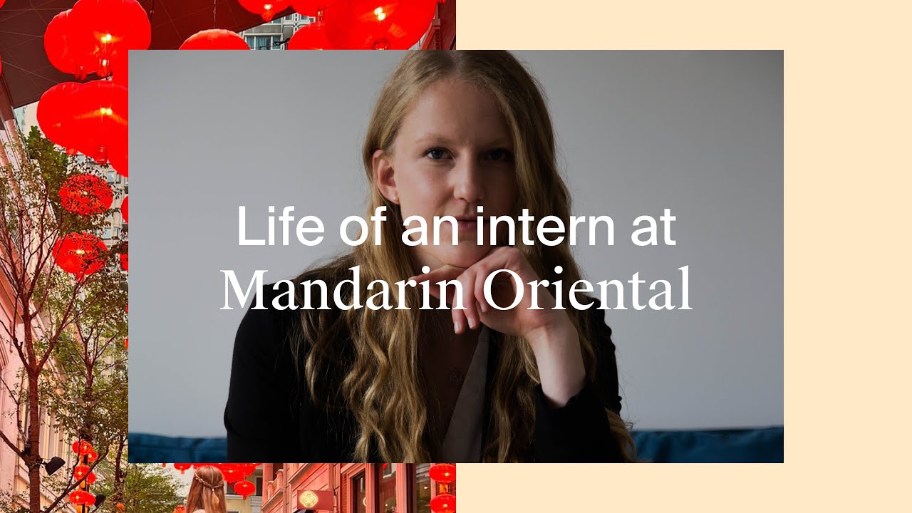 Life of an intern at The Landmark Mandarin Oriental in Hong Kong | Rabea Pfleger, Bachelor's student