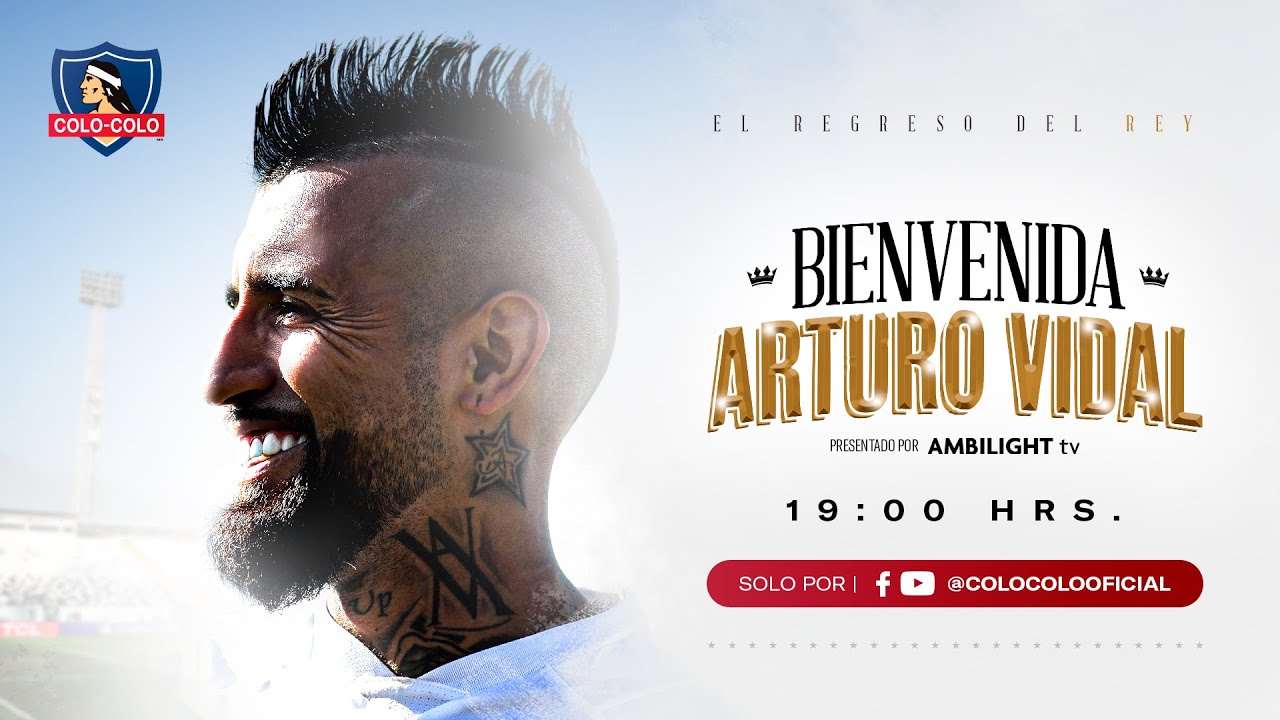 ¡BIENVENIDA ARTURO VIDAL! 👑 #ByAmbilight