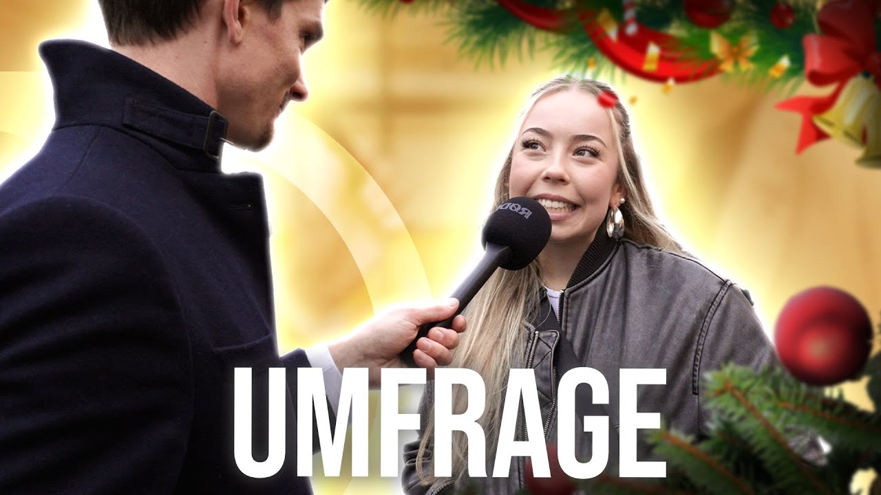 Straßenumfrage: Was gab es für eine Weihnachtsfeier in deinem Betrieb?