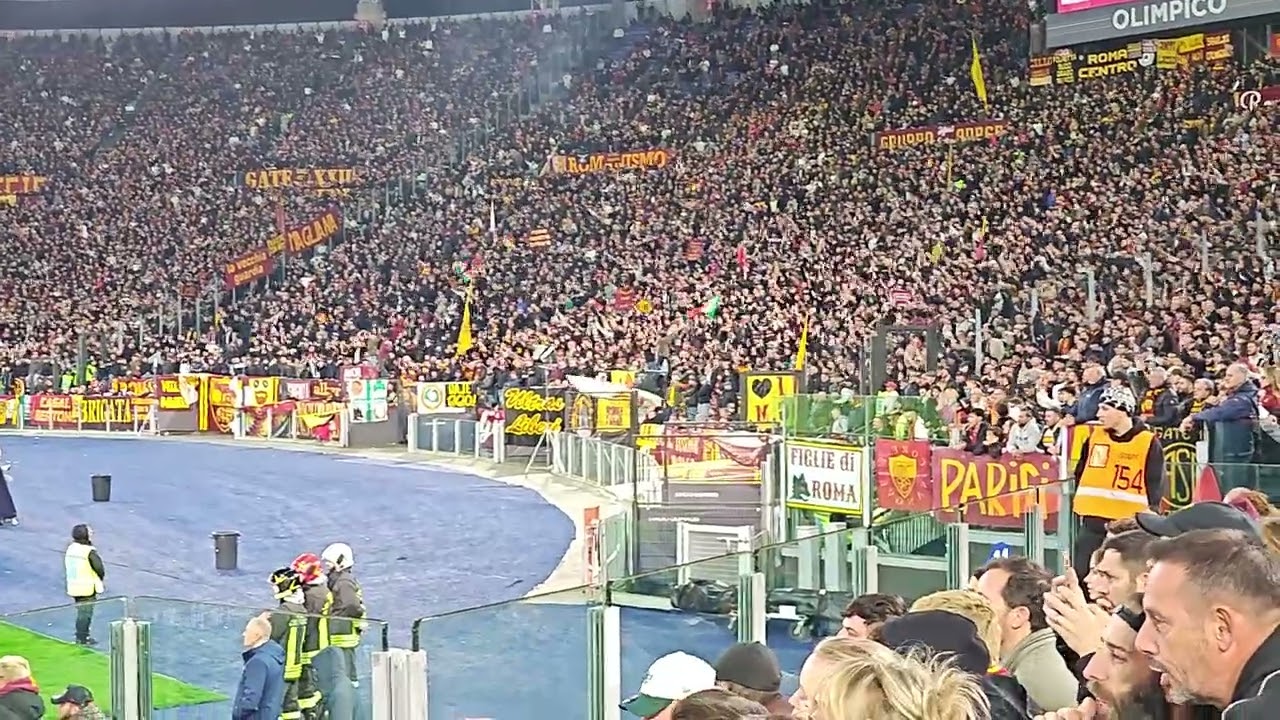 AS Roma - Udinese 2-0 (9.11.3025): incredible Curva Sud 