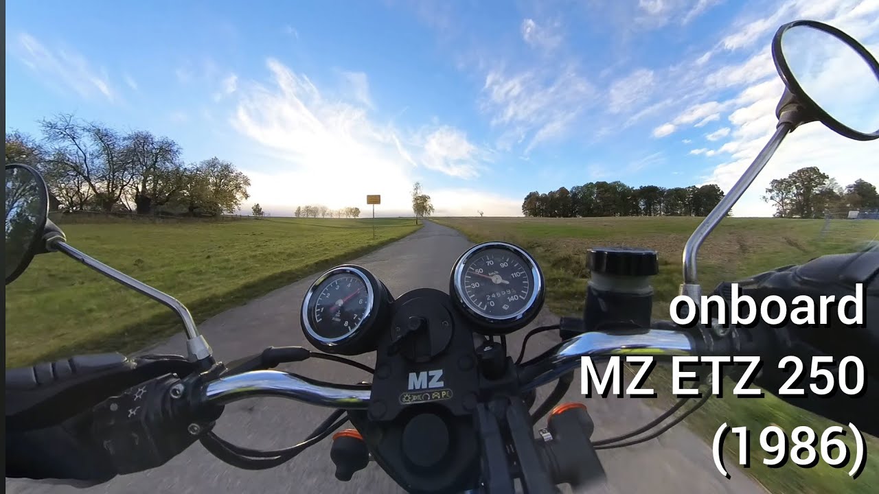 MZ ETZ 250 still sounds amazing (onboard RAW)