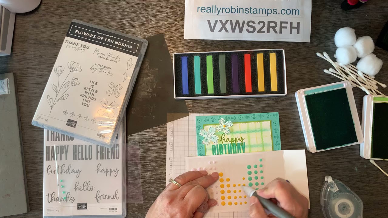 Мягкие пастельные мелки — Papercrafting Playdate #22