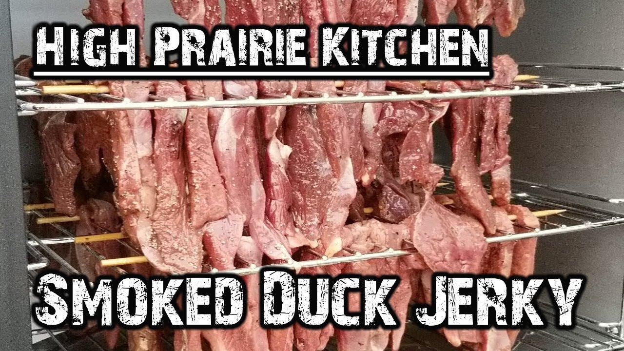 Smoked Duck Jerky | High Prairie Kitchen