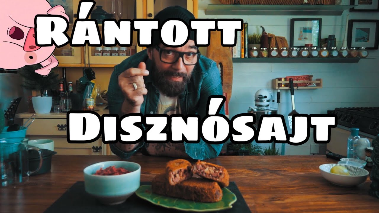 Rántott disznósajt nyers céklasalátával