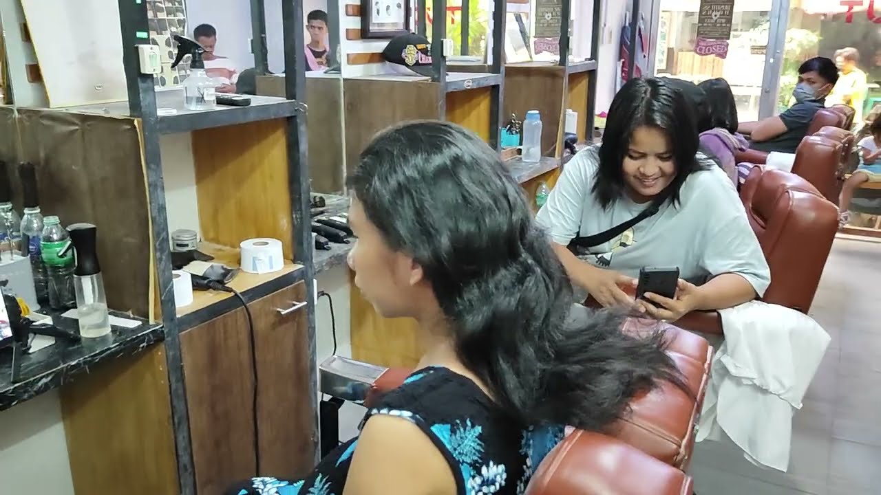 Women Long Hair to Buzzcut. Girl Very Short Haircut.