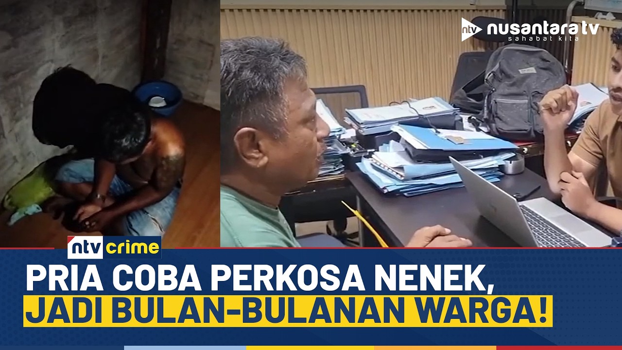 Pria Paruh Baya di Gowa Diamankan Usai Diduga Hendak Memperkosa Nenek 82 Tahun | NTV CRIME
