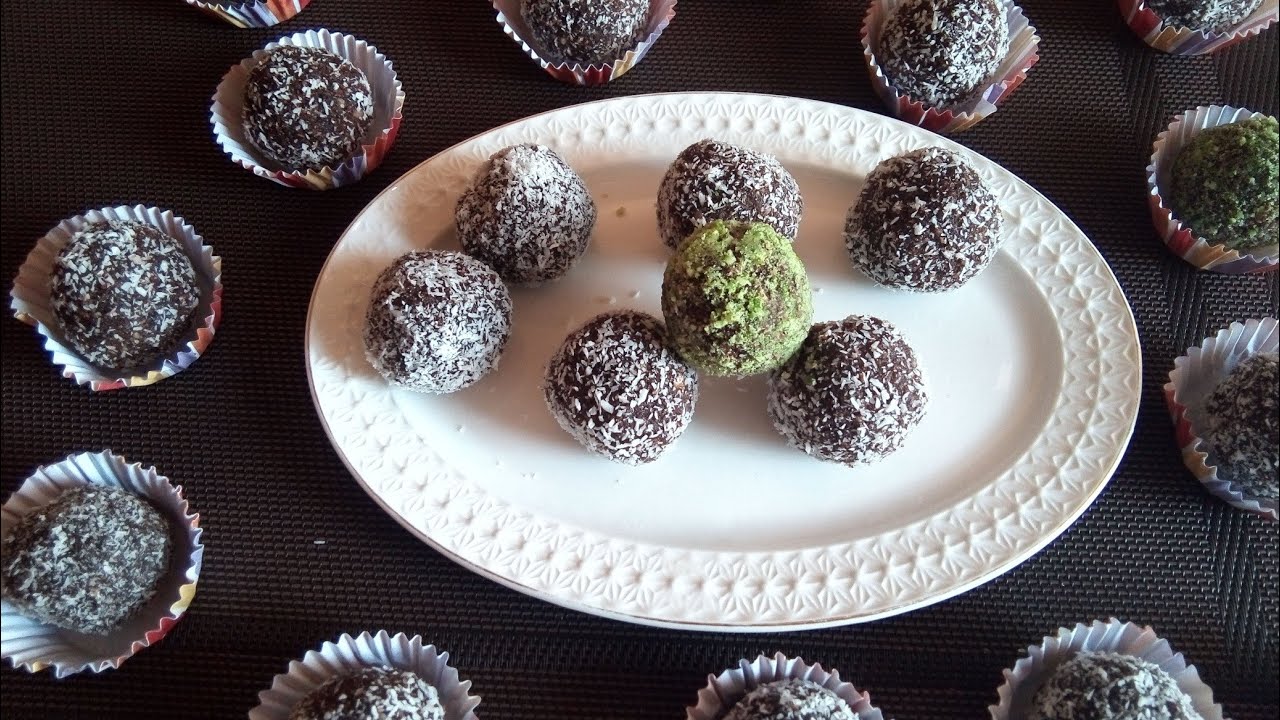 أول مرة فاليوتيوب : حلوة كرات الخبز اليابس بدون فرن تستحق التجربة