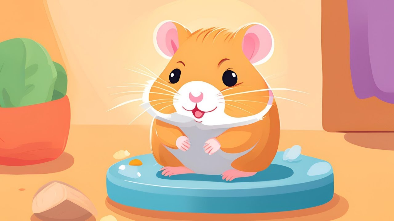 Baby Hamster Spin Spin 🐹🎶 | Cute & Fun Kids Song
