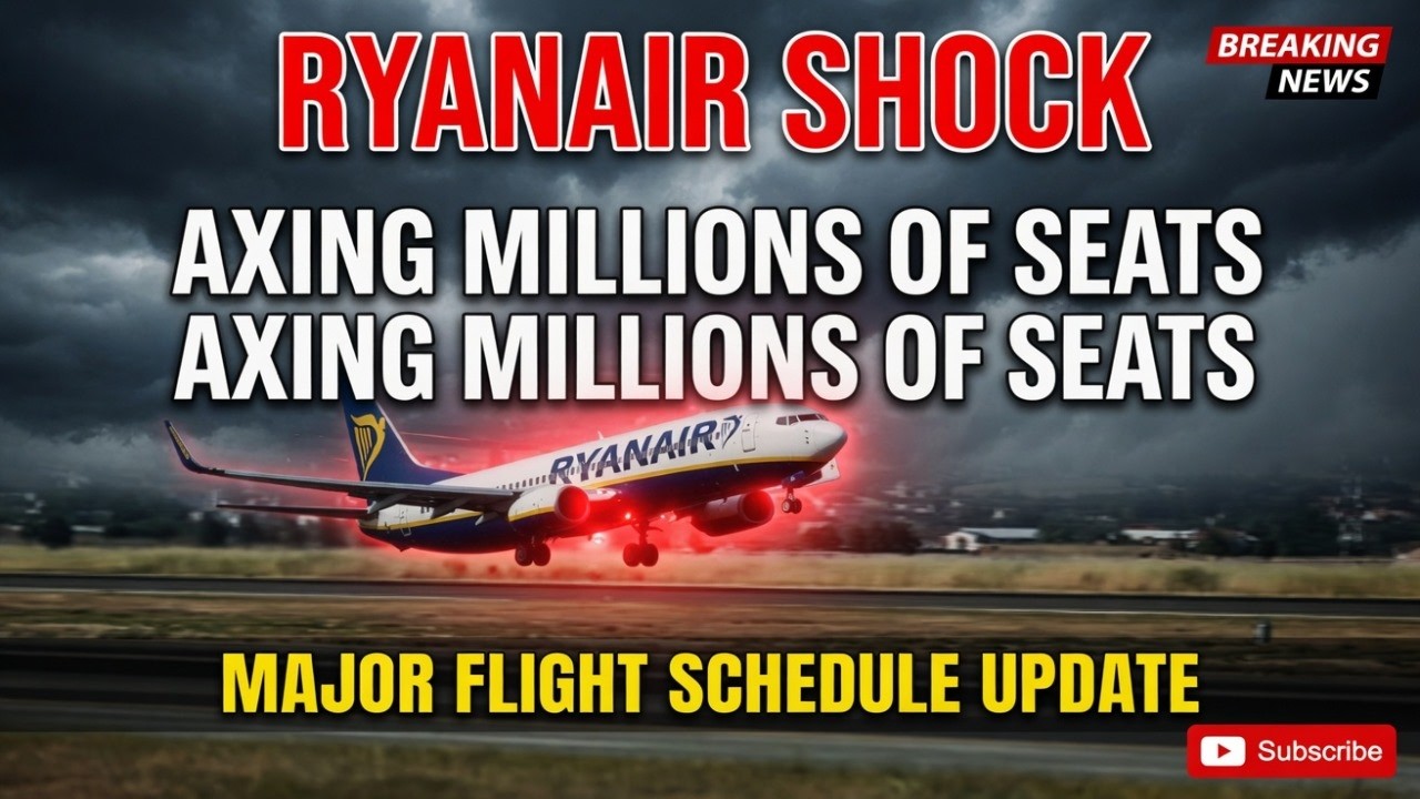 ✈️Ryanair Axing Millions of Seats 😱 Major Flight Schedule Update 2026!