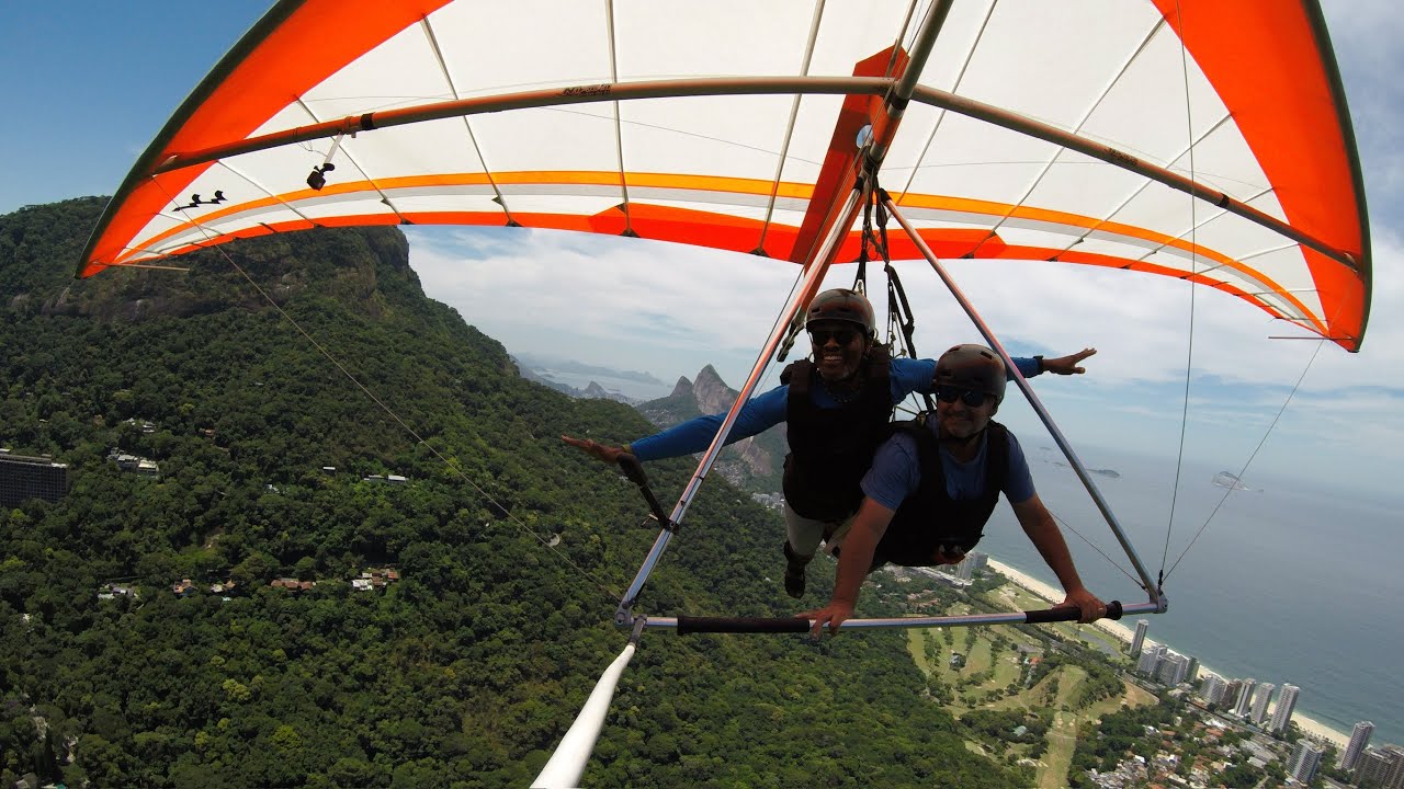 Hang Gliding in Rio de Janeiro, Brazil