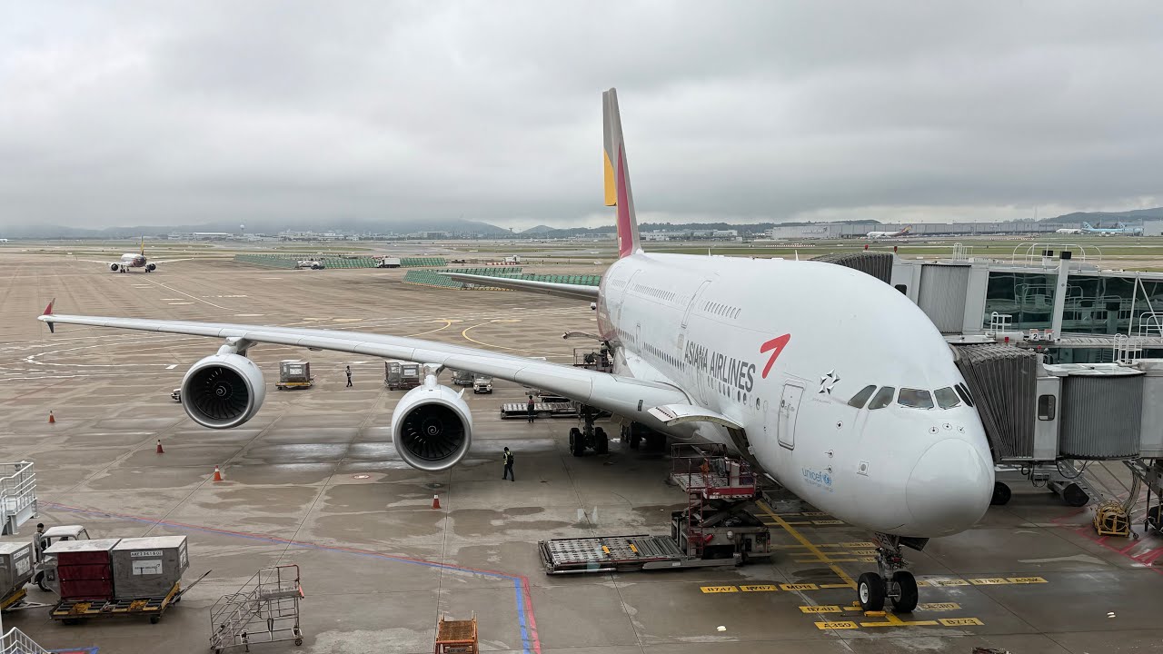 【항공】 아시아나항공🇰🇷 서울(인천) - 도쿄(나리타) OZ102편 인천국제공항 이륙
