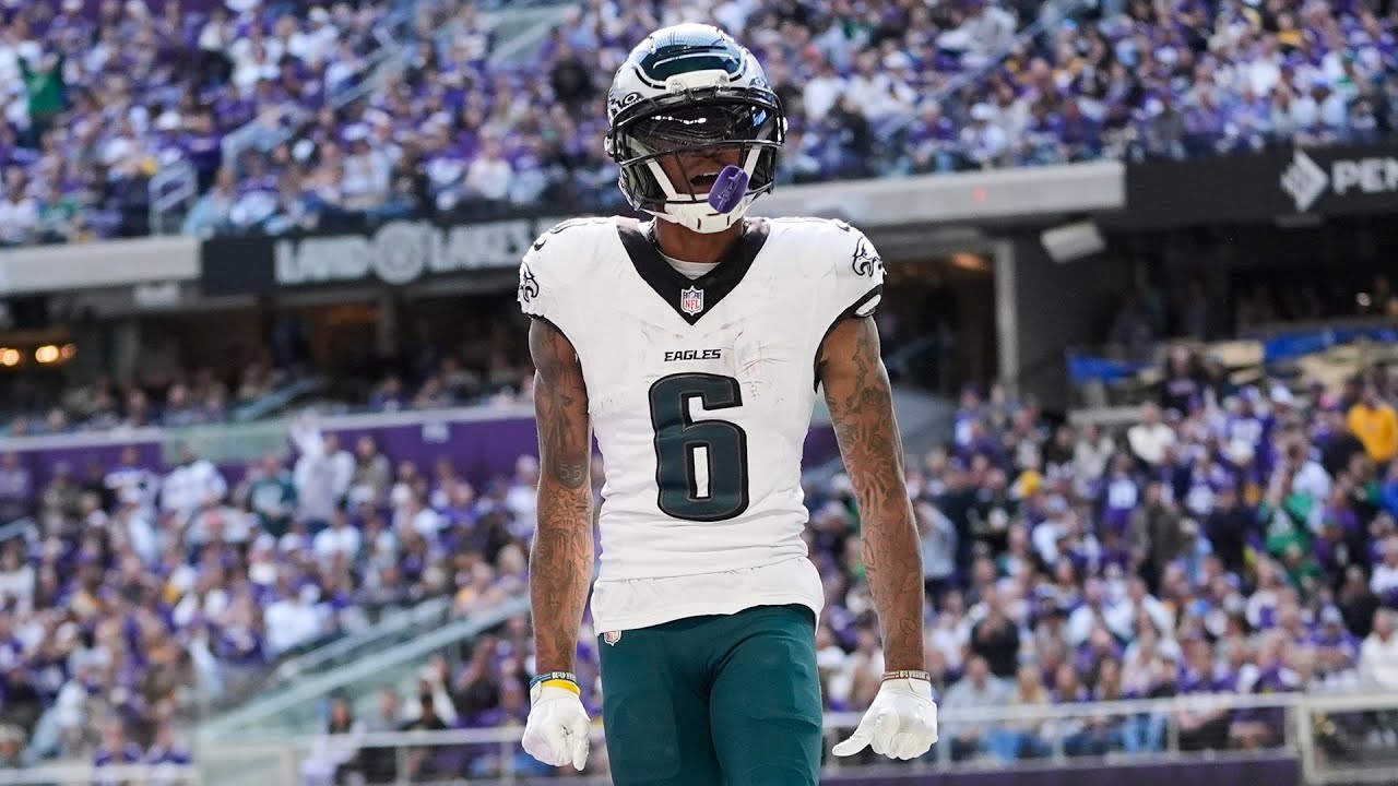 DeVonta Smith's best catches from career-high 183-yard game vs. Vikings | Week 7