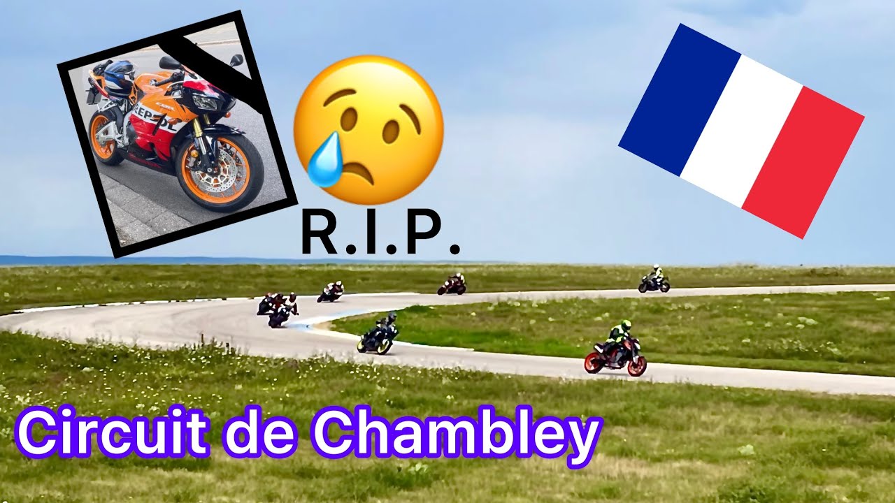 Kurventraining. Circuit de Chambley, Frankreich. Hotel Enzo in Pont-a-Mousson.Honda CBR600rr REPSOL