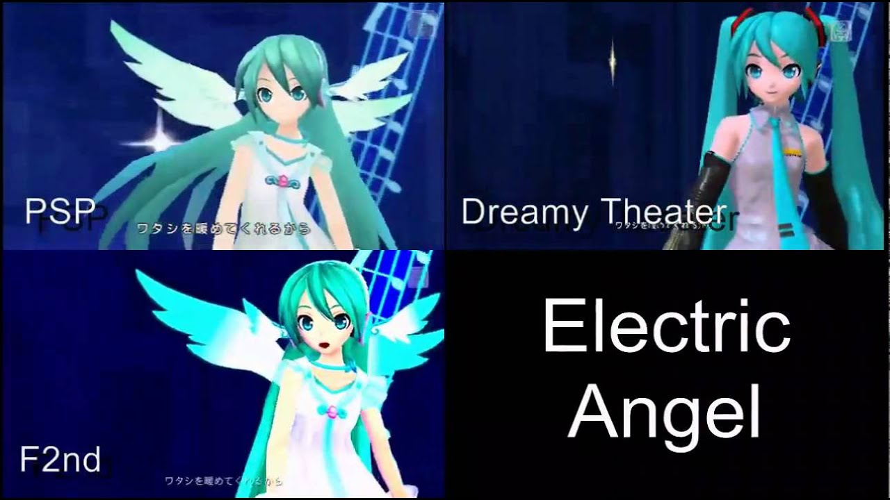 Electric Angel Project Diva F2nd [DLC] PV Comparison