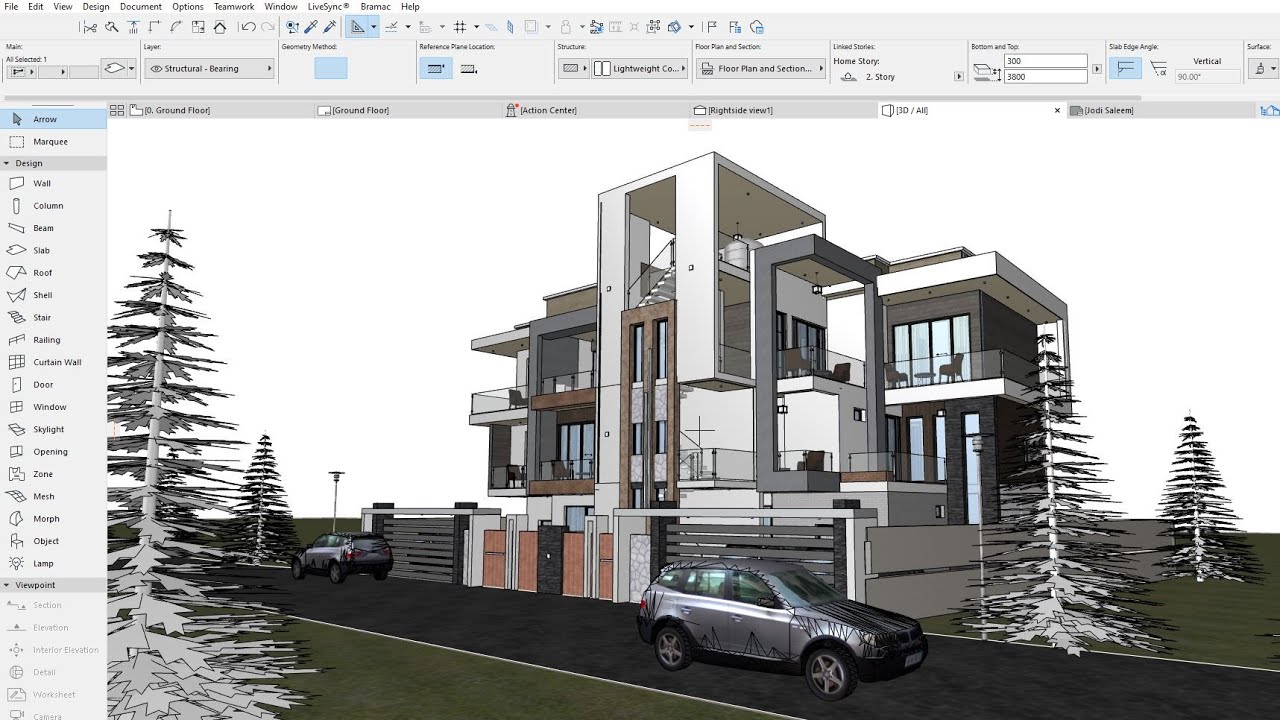 ArchiCAD Tutorial A to Z - Design Modeling -