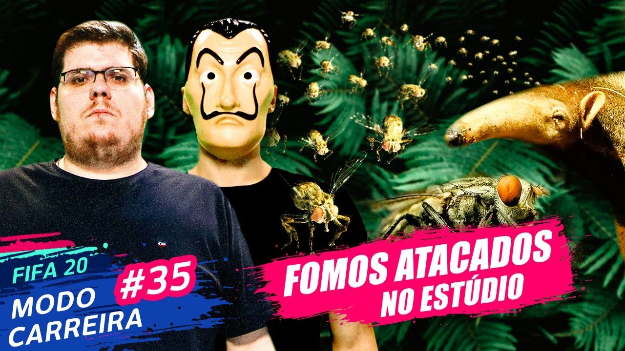 FOMOS ATACADOS NO ESTÚDIO - MODO CARREIRA - FIFA 20