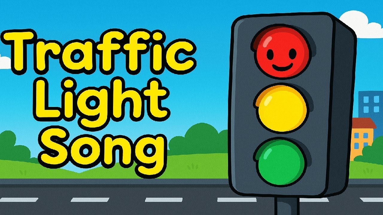 Traffic Light Song  | Nursery Kids Song