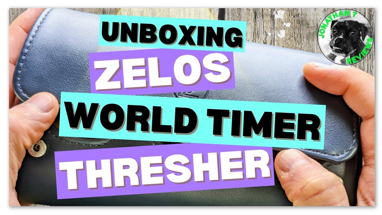Распаковка Zelos Thresher World Timer: мало сходства с оригиналом.