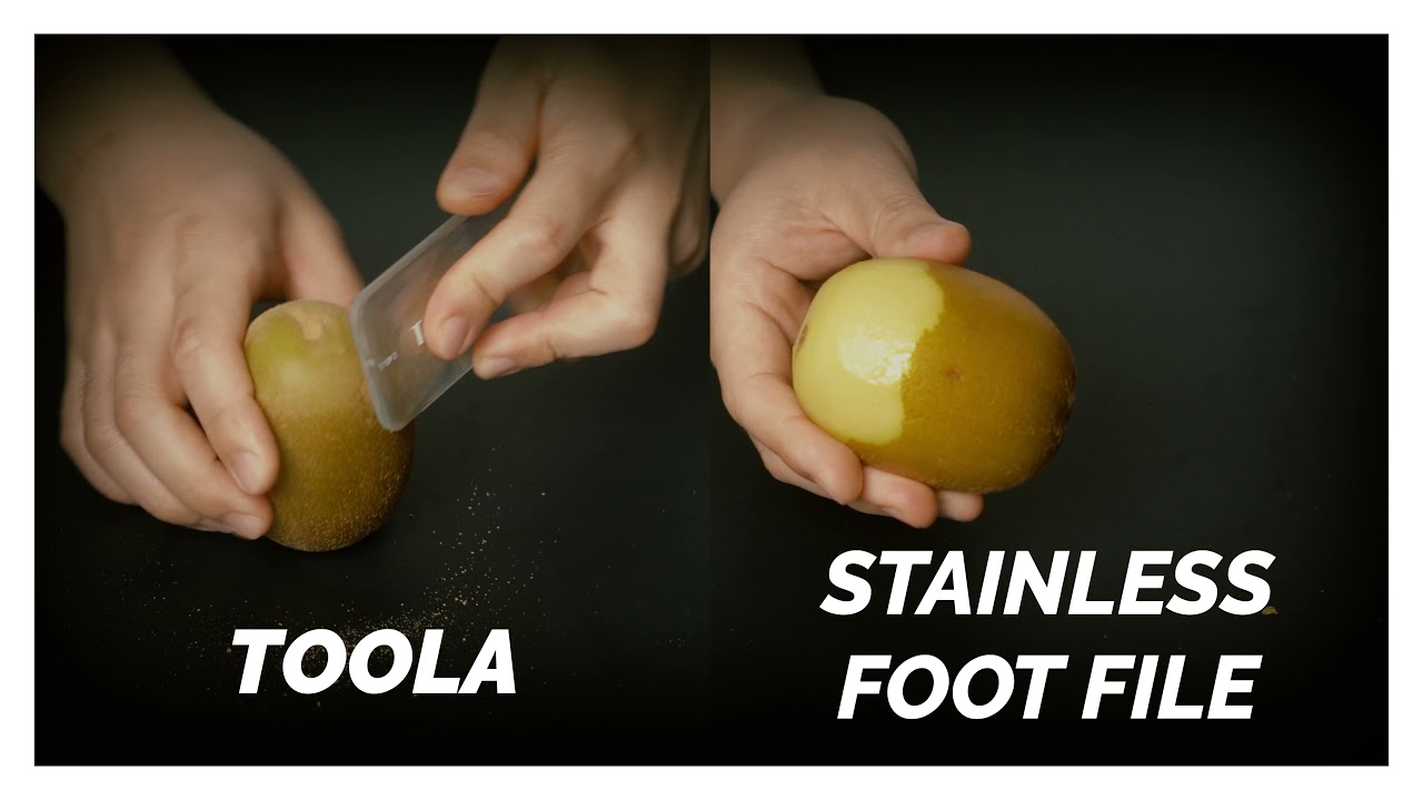 TOOLA | GLASS made Foot file and Callus remover