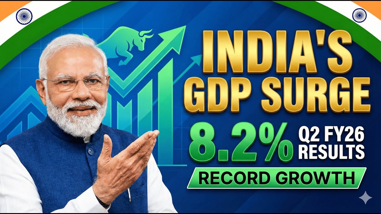 8.2% Growth! Why India's GDP Shocked the World