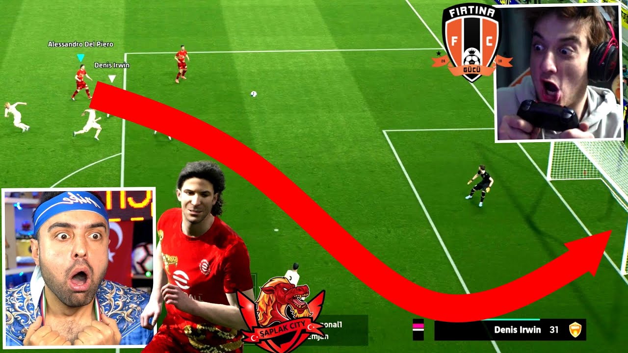 DEL PİERO 27 METRE BOMBA PLASE 😱 BECKHAM FRİKİK GOL ! YİNE KIRMIZI KART ! ELPESİCO 25 KAPIŞMA EMJAN