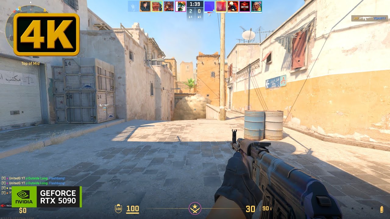 Counter-Strike 2 Gameplay 4K (No Commentary)