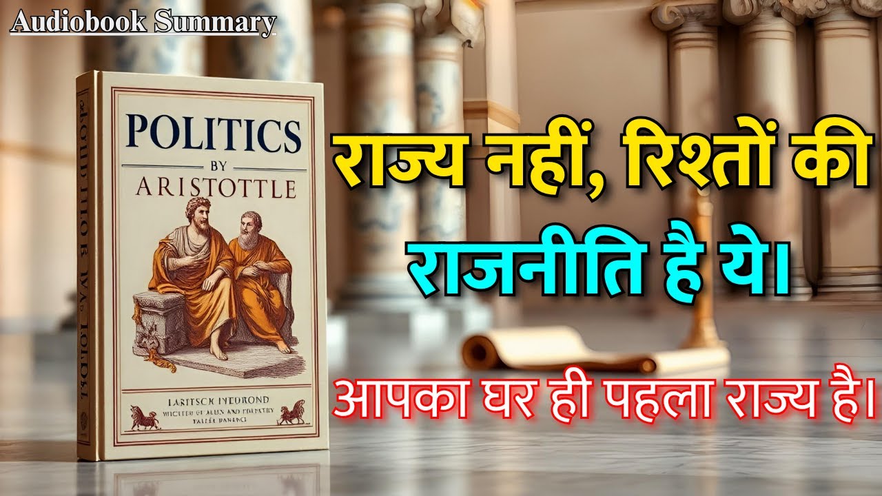 Politics by Aristotle | राज्य नहीं, रिश्तों की राजनीति है ये | Audiobook Summary in Hindi