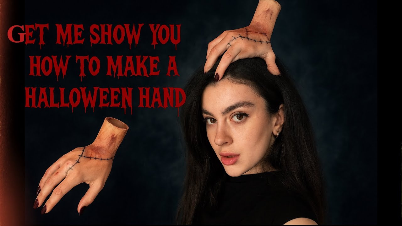 How to Make a Fake Severed Hand in 15 Minutes — Cheap Halloween PROP