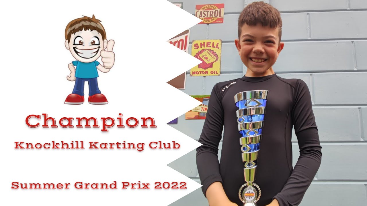 I WON THE GRAND PRIX - knockhill kart club summer grand Prix semi final and final