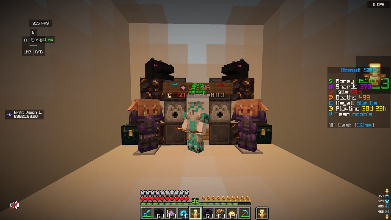 DONUTSMP LIVE|GAMBLING|RATING BASES|LOOTDROP|BOUNTIES|