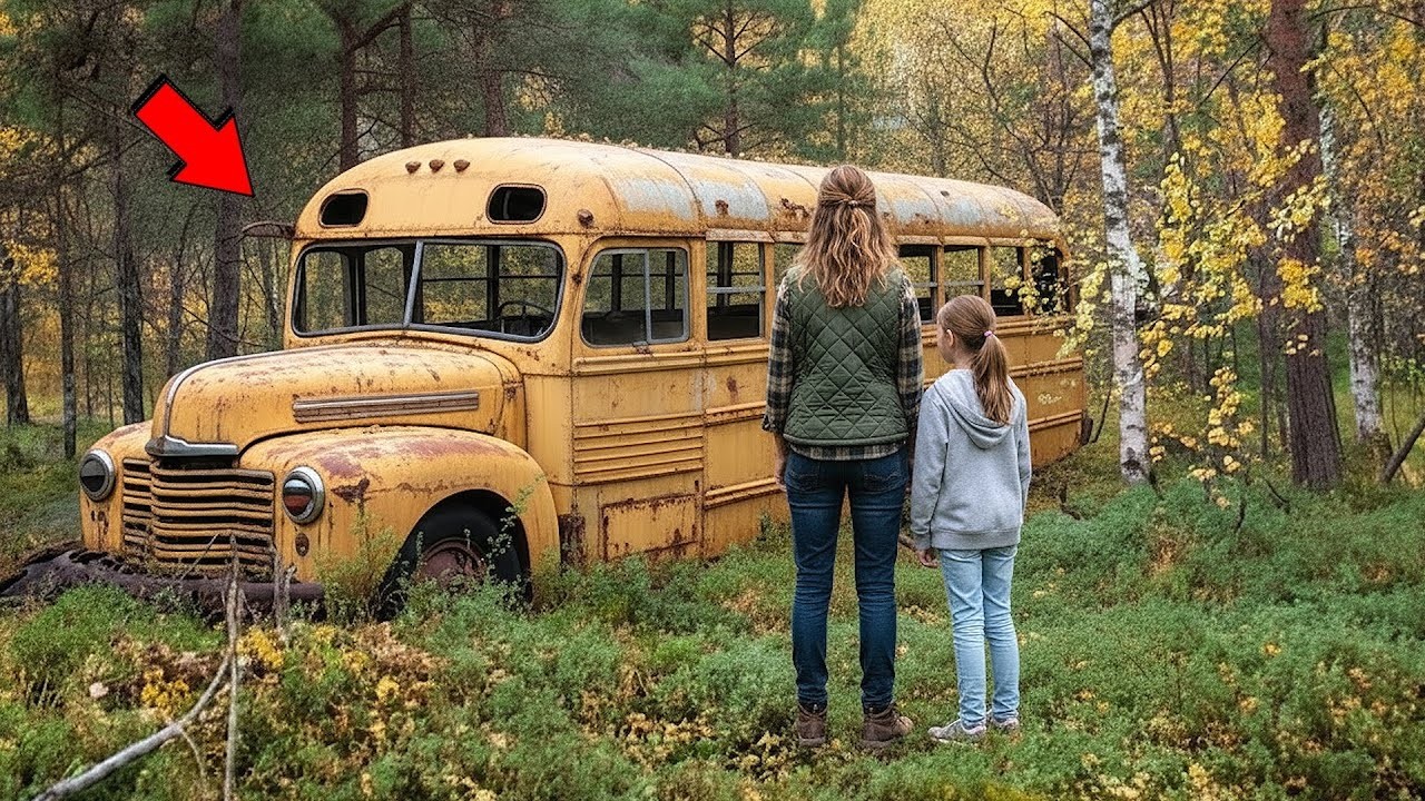 Divorced Mom Lost Everything, Moved Into A Rusted Bus With Her Daughter— What They Built Sho