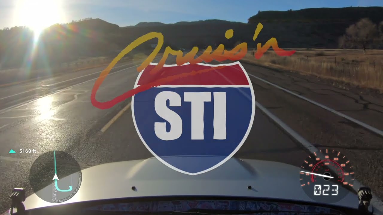 [RC4] Cruis'n STI | The Horsetooth Strip (test session) | ASMR | EJ25 | OEM+
