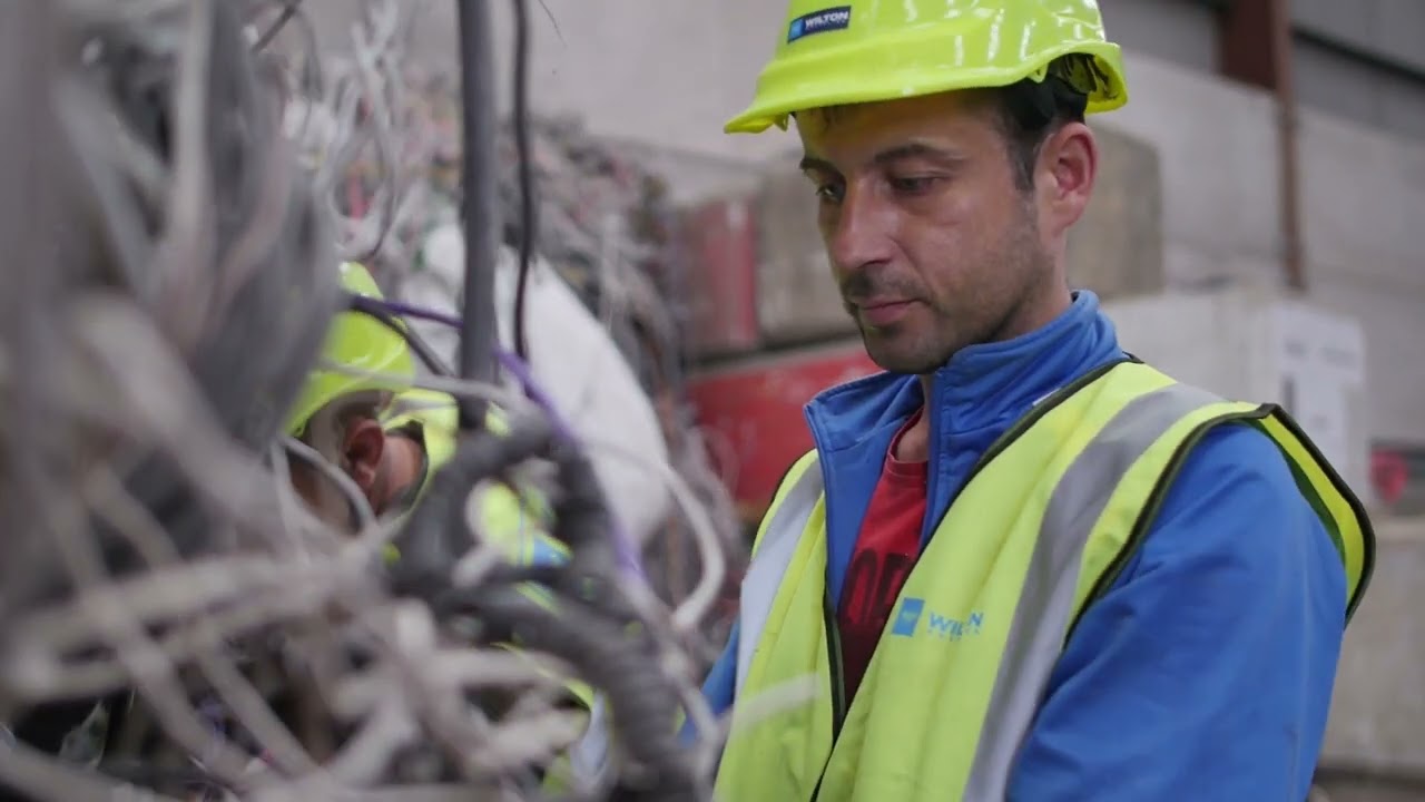 Scrap Metal Processing at Wilton Recycling