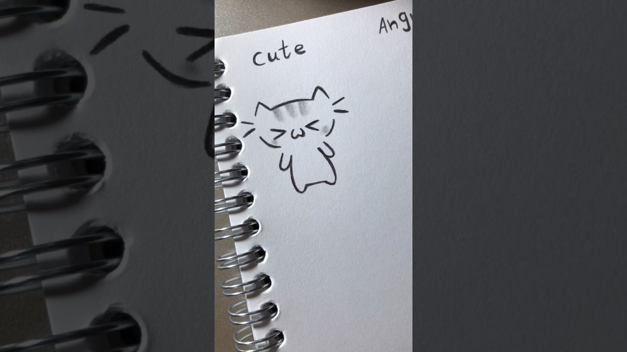 How to draw easy cute things when bored tutorial ✨