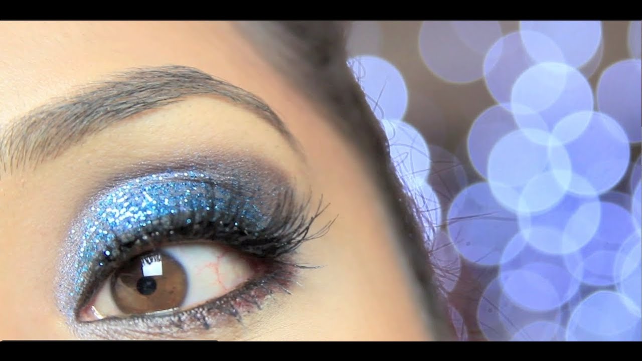 Holiday Glitzy Smokey Eyes- Tutorial