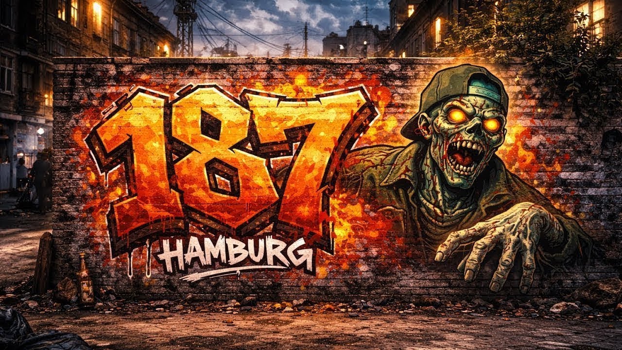 187 Straßenbande Type Beat | Hip Hop Instrumental x Dark Gangster Rap Beat „Zombie“ 