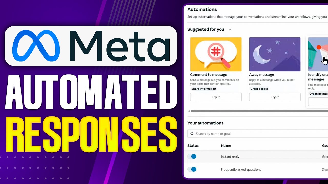 How To Set Up Automated Responses on Meta Business Suite (2026 Updated Tutorial)