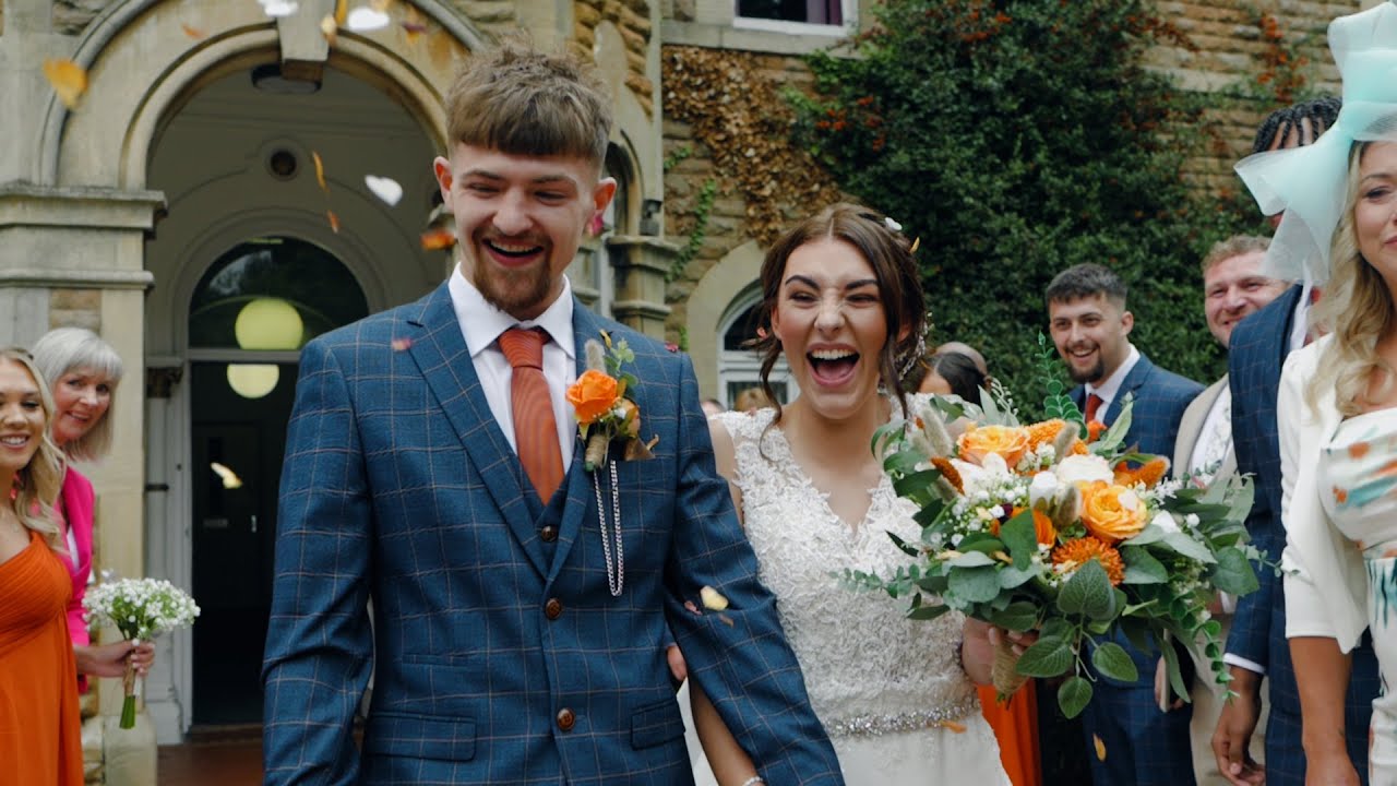 Lizzie and Dylan: Wedding Video at Nottingham registry office Arnot Hill House