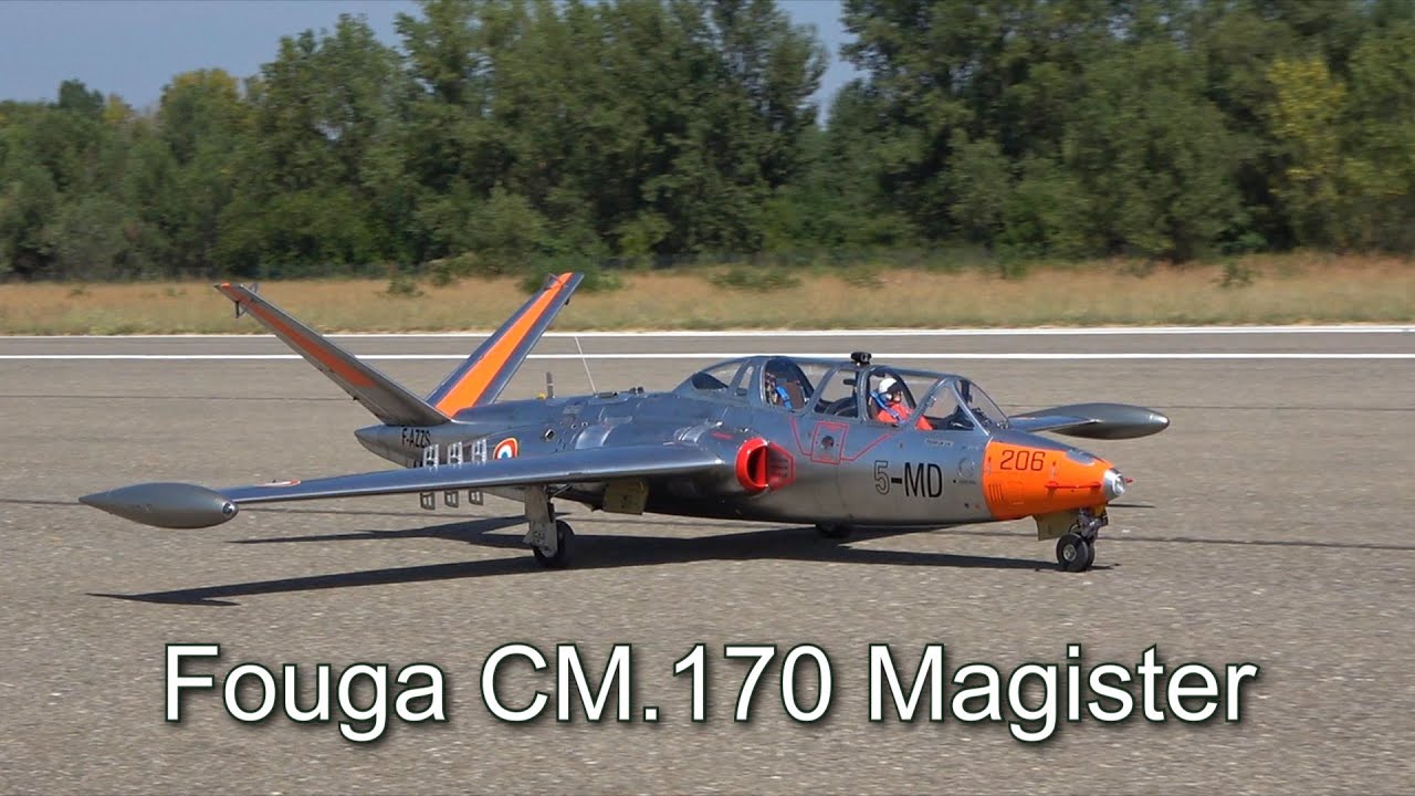 Fouga CM. 170 Magister Oliver Maugeard Team France JWM ITALY 2023